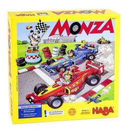 HABA - Monza - Juego de carreras de mesa - Juego de mesa - A partir de 5 años, 302204