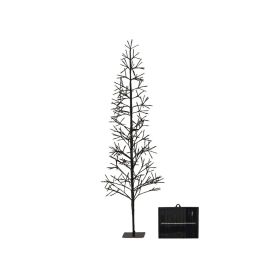 Sapin de Noël Lumineo Noir MicroLED