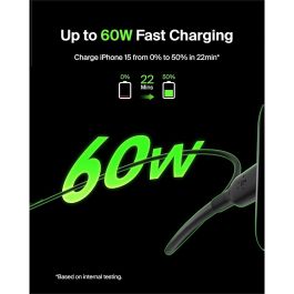 Câble USB-C Belkin CAB003bt2MBK Noir 2 m