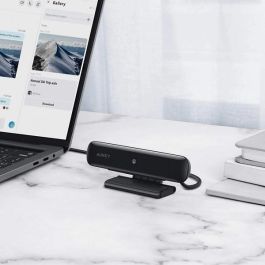 Aukey PC-W1 Stream Series Full HD Webcam with 1/2,7"-CMOS Sensor black