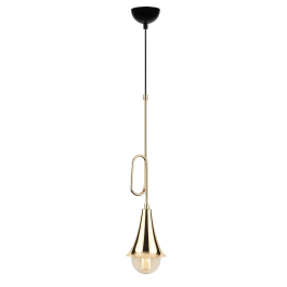Lampe Suspendue Yogyakarta "Sarmal - 3061" Or/Noir E27 OPV-892OPV1409