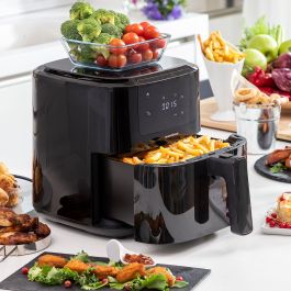 Friteuse à Air avec Balance InnovaGoods Fryinn Balance 5000 Noir 1500 W 5 L Acier inoxydable