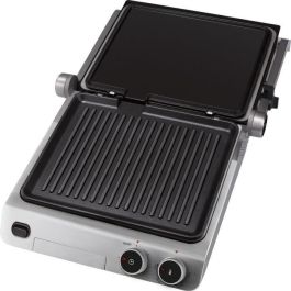 SENCOR SBG 5030BK Grill de contact 2000 W Noir, plaques antiadhésives, 3 positions, bac à huile amovible, minuteur 30 min