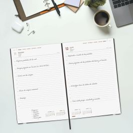 Agenda Finocam Noir 16,5 x 24 cm
