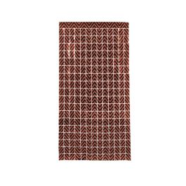 Cortina décorative métallisée à rayures noir et rose 200 x 100 cm - Rideau festif brillant pour anniversaire ou fête à thème Precio: 1.668. SKU: B19PQPCLLG