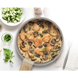 Set de 3 poeles - Tous feux dont induction - ARTHUR MARTIN - AM4587 - Céramique - Ø 20-24-28 cm + poignée amovible - Taupe