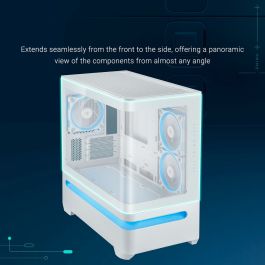 Boîtier ATX semi-tour Asus 90DC00P3-B19000 Blanc