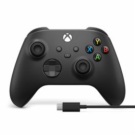 Microsoft Manette sans fil Xbox Noir Réf: 196388518265 + Câble USB-C