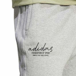 Pantalon de sport long Adidas Brand Love French Terry Gris Homme
