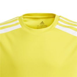 Maillot de Football à Manches Courtes pour Enfants Adidas GN5744 Jaune (15-16 Ans)