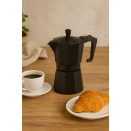 Pezzetti Cafetière Italienne ITALEXPRESS Aluminium 6 Tasses Noire PEZ8000743006279