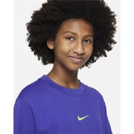 T shirt à manches courtes Enfant Nike Bleu