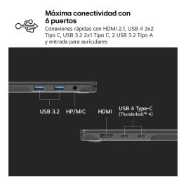 Ordinateur Portable LG 14ZD90T-G.AX88B