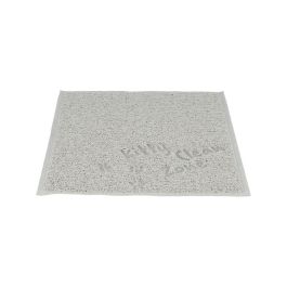 Tapis de Litière pour Chat Trixie Gris clair PVC 37 × 45 cm Bac à sable