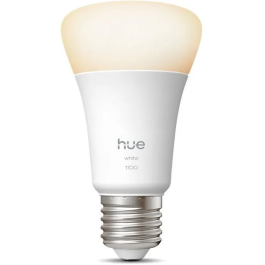 Philips Hue Ampoule LED connectée A60 - Luminosité 1100 lumens - 9,5 W - Blanc chaud 2700K - Culot E27 - Gradation fluide Precio: 43.728. SKU: B1DJDYDLV7