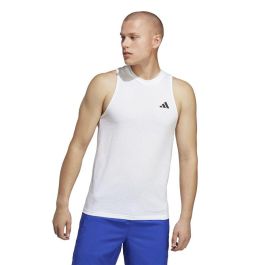 Maillot de Corps sans Manches pour Homme Adidas Training Essentials Blanc 9-10 Ans