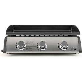 Livoo Plancha à Gaz DOC277, 3 Brûleurs 7.5 kW, Plaque Cuisson Acier Émaillé 61 x 38 cm, Allumage Automatique Precio: 155.79. SKU: B1A9L5SYEW
