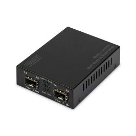 Digitus DN-82133 Convertisseur de Médias 100Mb LAN, GigE, SFP Gigabit Ethernet 100/1000 Mbit/s