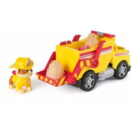 Spinmaster Patrulla Canina Rubben Vehicules + 2 Projectiles SPI6072662 Figurine pour Enfants A partir de 3 ans Bomberos y Rescate