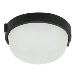 Applique Murale Jardin E27 IP44 Noir Sans Ampoule BO-132-N