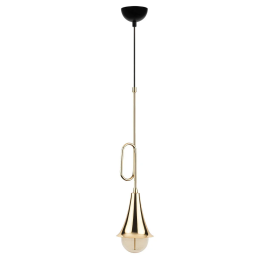 Lampe Suspendue Yogyakarta "Sarmal - 3061" Or/Noir E27 OPV-892OPV1409