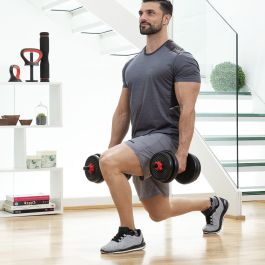 Ensemble de Poids Réglables6 en 1 avec Guide d’Exercices Sixfit InnovaGoods