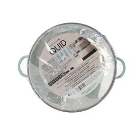 Cacerola Acero Esmaltado Cocco Quid 24 cm (6 Unidades)