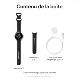 Montre intelligente Google Pixel Watch 2 Noir 1,2" 41 mm Ø 41 mm