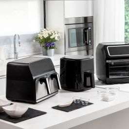 Friteuse à Air InnovaGoods Fryinn Pro Max 12000 Noir 1800 W 12 L Acier inoxydable