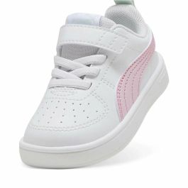 Chaussures de Sport pour Enfants Puma Rickie Ac+ Blanc