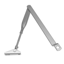 DUVER Bras de fermeture de porte DC340 Argent/Noir avec ou sans rétention