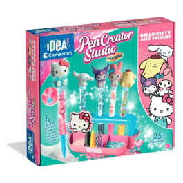 Clementoni - Atelier Créatif Stylos Décoration Hello Kitty et ses amis - Coffret Multilingue pour Enfants dès 6 Ans - Set de Stylos à Paillettes avec Figurines Precio: 38.508. SKU: B1EY7MZDSS