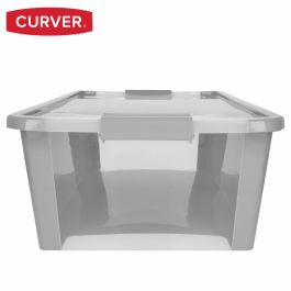 Boîte de rangement Curver Gris Plastique 26 L 55 x 19 x 35 cm (7 Unités)