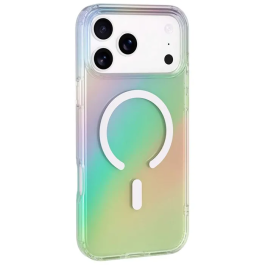 BBC Coque MagSafe pour iPhone 17 Pro, Semi-transparente Irisée - Protection Élégante et Compatible MagSafe Precio: 36.708. SKU: B1GTGFYLTN