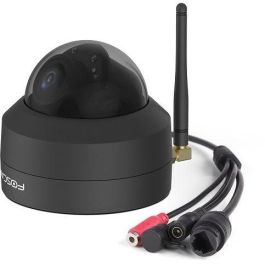 Foscam D4Z Caméra de sécurité IP PTZ 4 MP Bulbe pour intérieur et extérieur WiFi vision nocturne 20m Noir