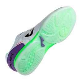 Chaussures de Futsal pour Adultes Joma Sport Top Flex 2505 Bleu clair