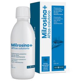 Milrosina Bain de Bouche Contre le Muguet, Aphtes et Gingivite - Soin Apaisant et Protecteur - 125 ml