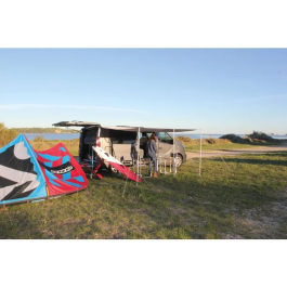 Baya Sun Solette Ombréa 400 - Protection solaire pour camping-car et van - Tissu technique haute résistance protection UV - Installation rapide
