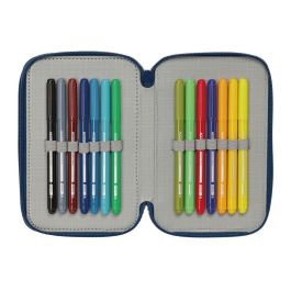 Fourre-tout Spider-Man Bleu 12,5 x 19,5 x 5,5 cm 37 Pièces