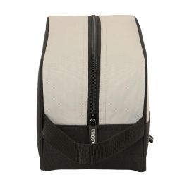 Range-Chaussures de Voyage Kappa Grey Noir Gris 29 x 15 x 14 cm