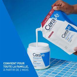 Cerave Crème Hydratante Peaux Sèches à Très Sèches Recharge 454g