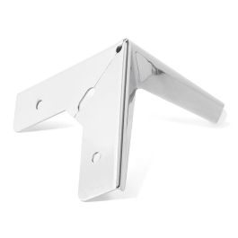 Q&Q Pata Metal Clayton 125X125 H120 Cromo Acabado Cromo