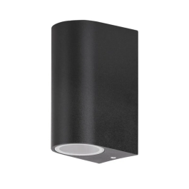 RABALUX Applique Extérieure Chile 2xGU10 IP44 RAB-8019 Moderne Marron Antique Métal Verre