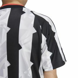 T-shirt à manches courtes enfant Adidas Tiro Blanc Noir