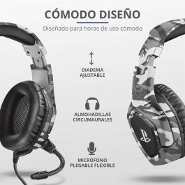 Casques Sans Fil Trust 23531 GXT488 Gris