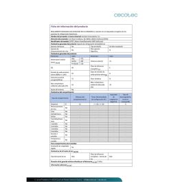 Bar à Vins Cecotec Bolero GrandSommelier 830 CoolCrystal