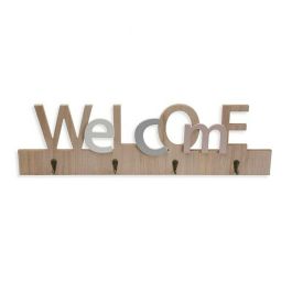 Accroche-clés Welcome Versa Bois MDF 4 x 18 x 59,5 cm