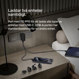 Chargeur mural Belkin BPZ003BT1MBK-B6 Noir