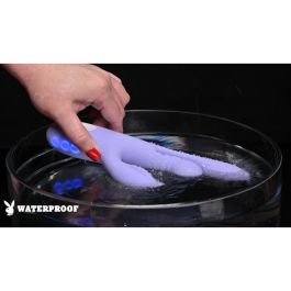 Vibration de Stimulation Double Evolved Playboy Violet Pourpre