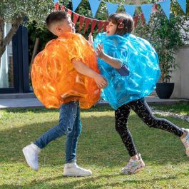 Pack Ballon Bulle Gonflable Géant Antichoc et Jouet Arroseur InnovaGoods